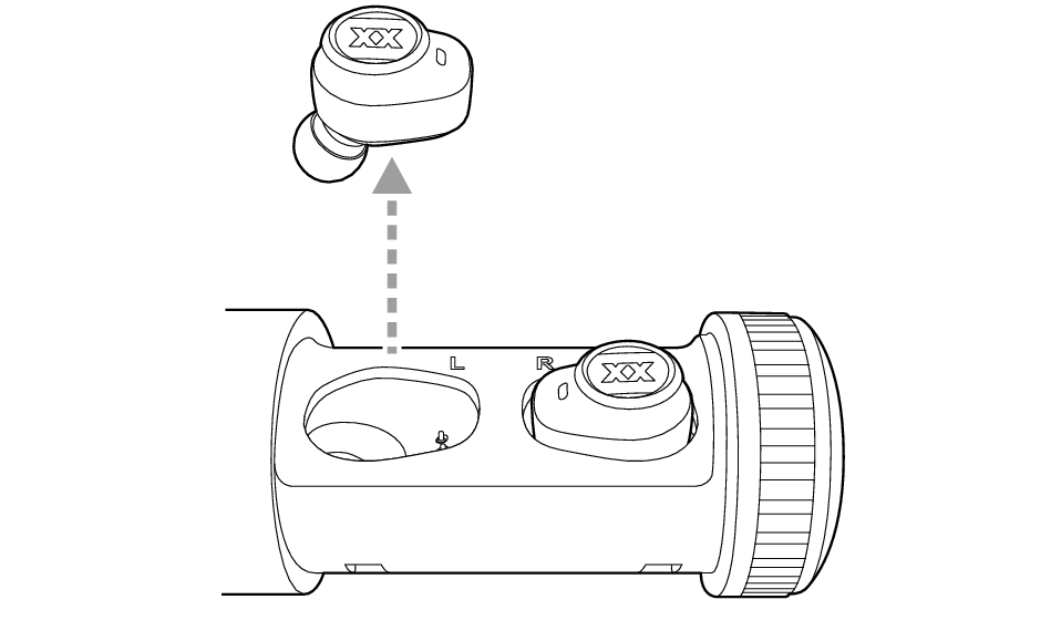 earphone L XC70